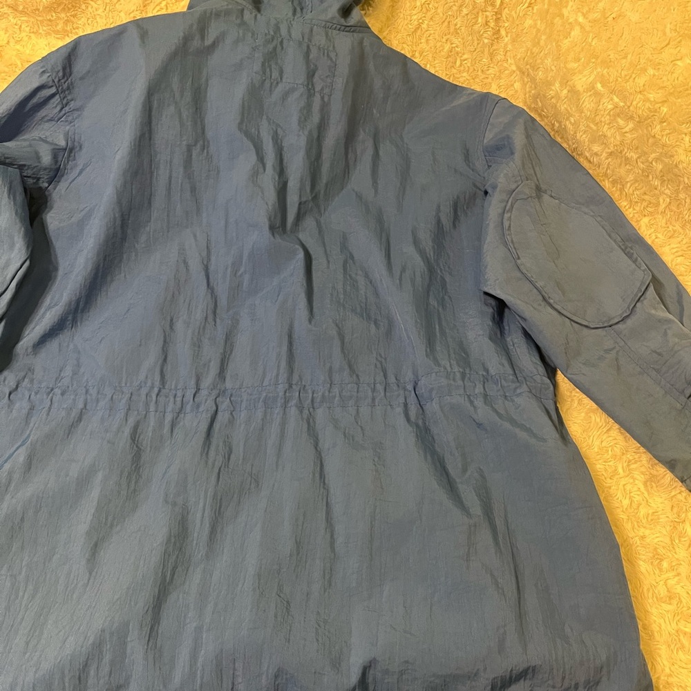 New York & Company Sky Blue Zip-Up Jacket **Vintage** - Picture 2 of 9